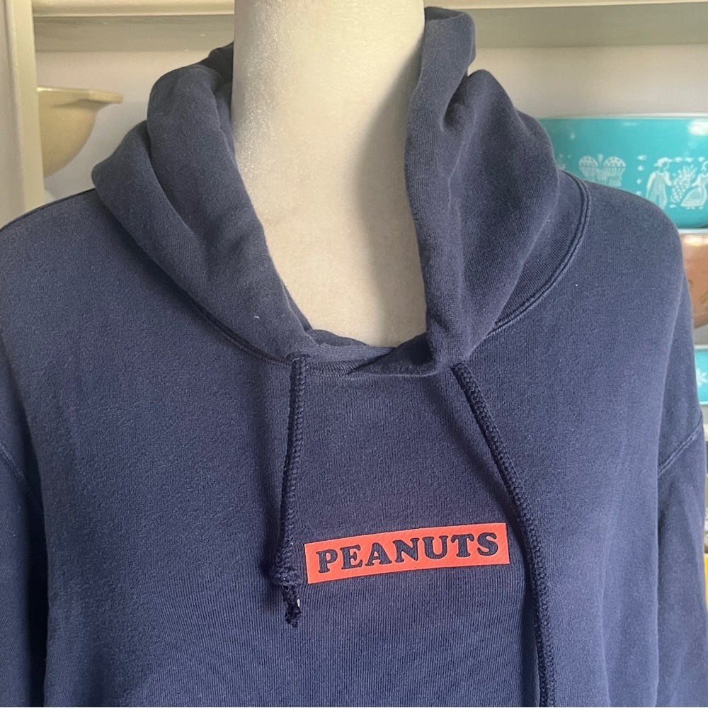 Peanuts x Uniqlo Snoopy and Charlie Brown Pullover Hoodie - Size Large - Picture 3 of 15